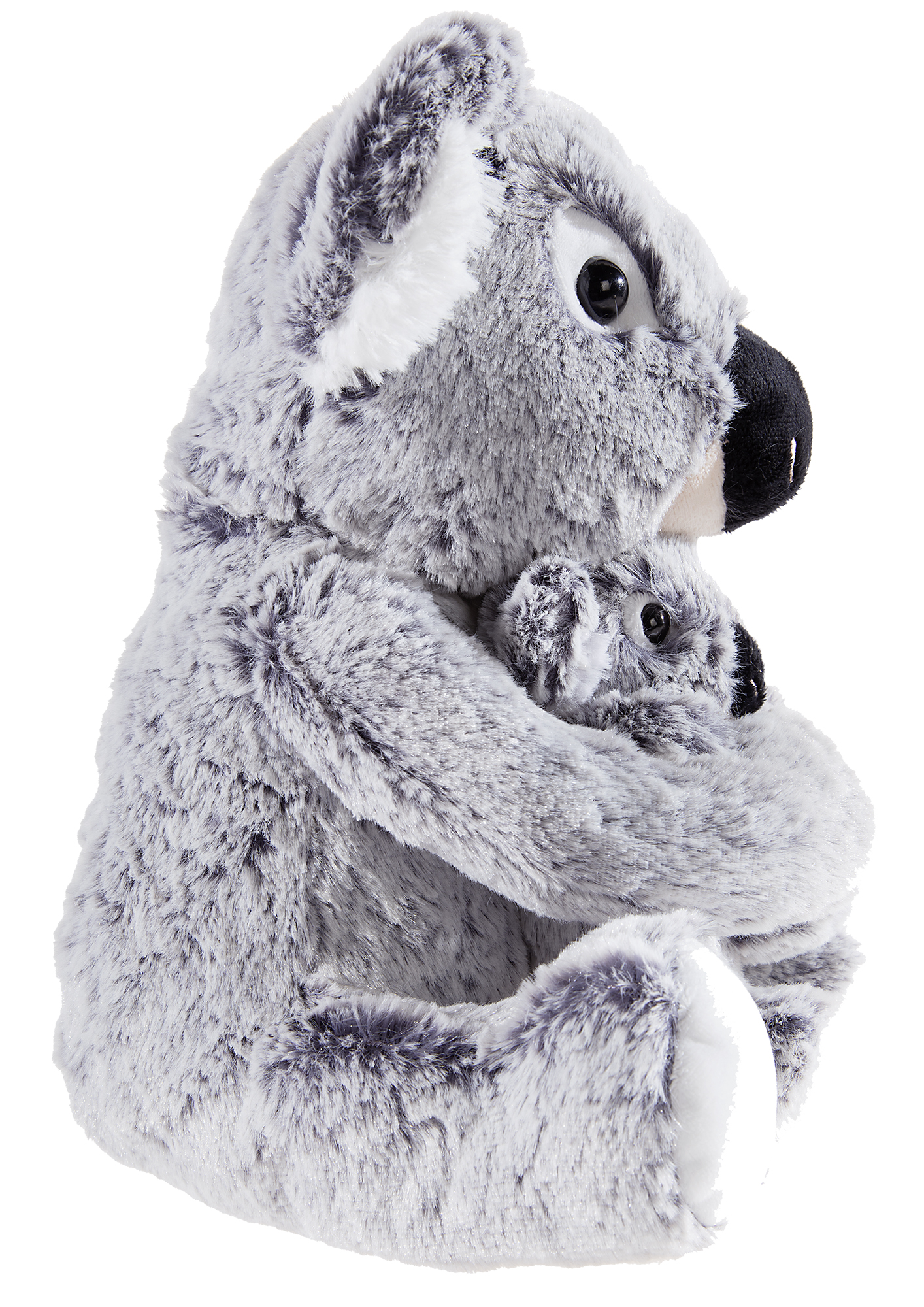 Heunec Koala Bär mit Kind aus der Misanimo Serie in 27cm Größe - Detailbild seitlich