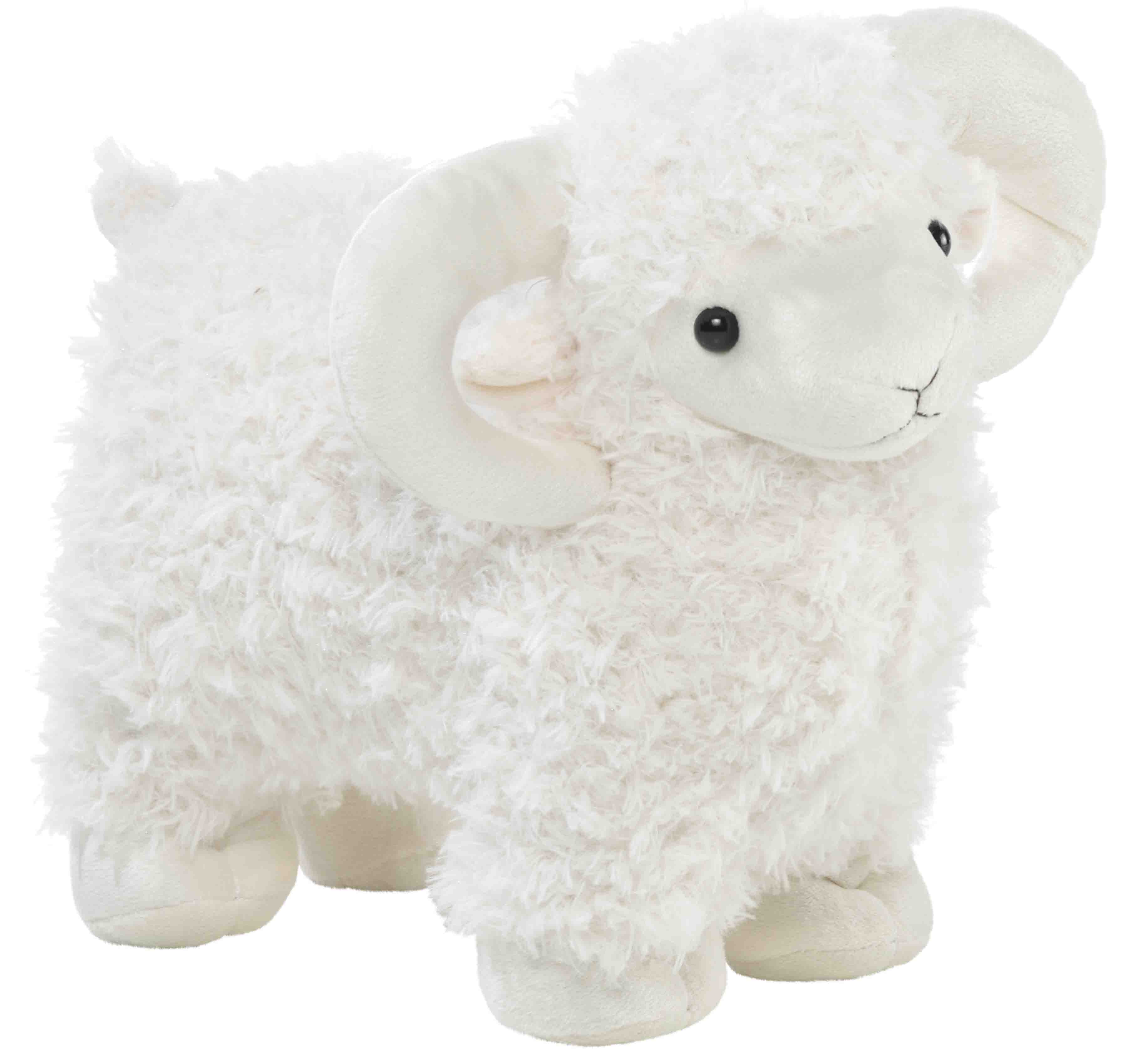 Heunec putziges, weißes Lamm stehend in 36cm Größe