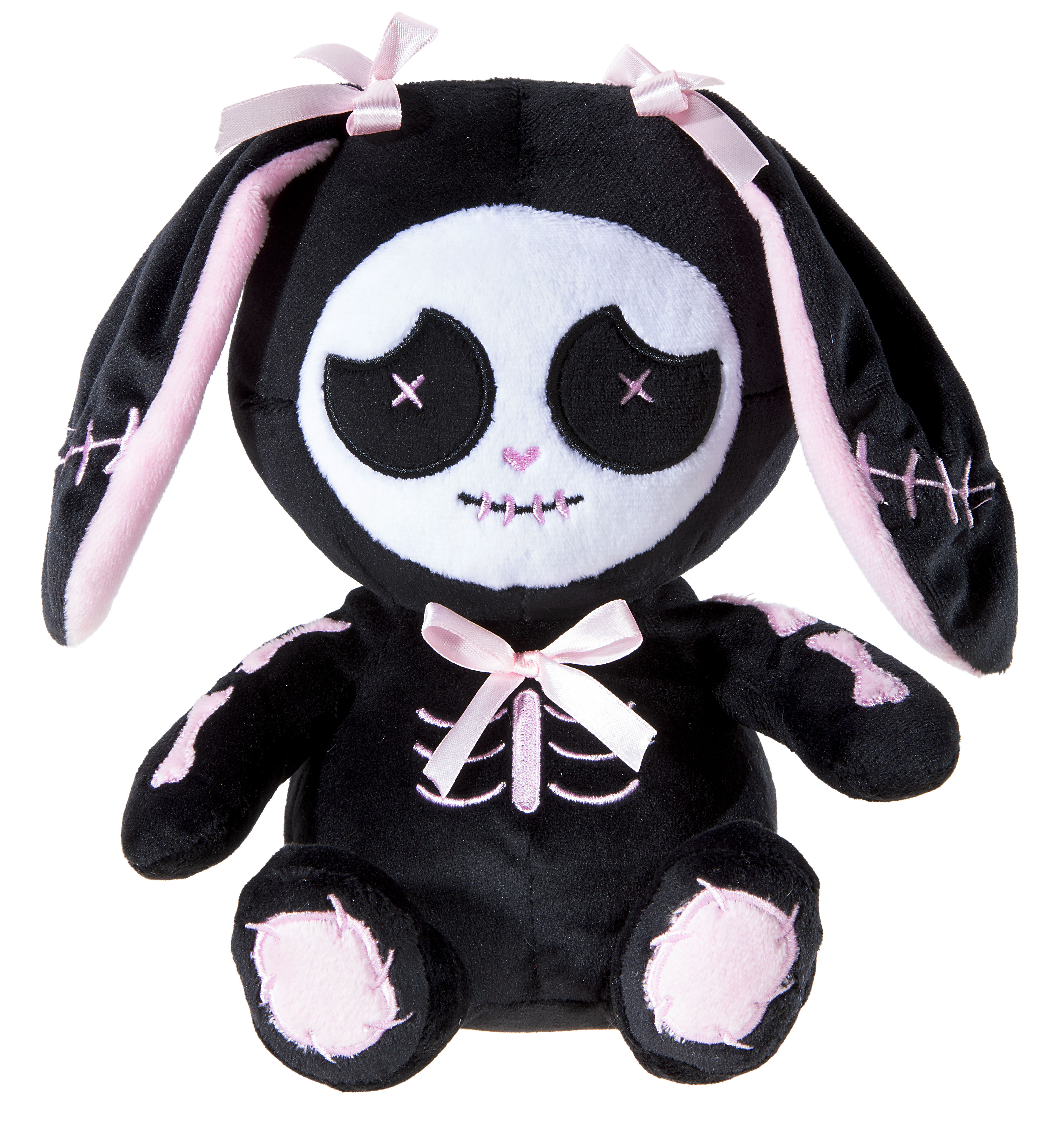 Bunny "Tammy" 20cm - Plüschhase in „Día de los Muertos“- (Tag der Toten) Stil