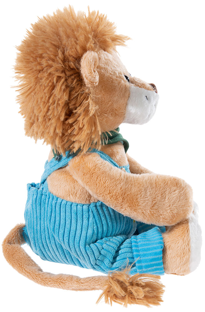 Latzhosen-Gang_Loewe_Kristof_Krone_35cm_335479_1 Kristof Krone Löwe aus der Latzhosengang in der 35cm Ausführung - seitlich