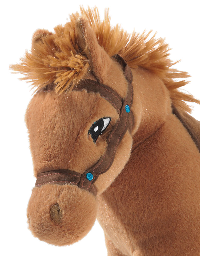 Bibi_Tina_Pferd_Amadeus_stehend_30cm_637771_2 Heunec Bibi und Tina Kuschelpferd Amadeus in der 30cm Ausführung - Detailfoto Kopf