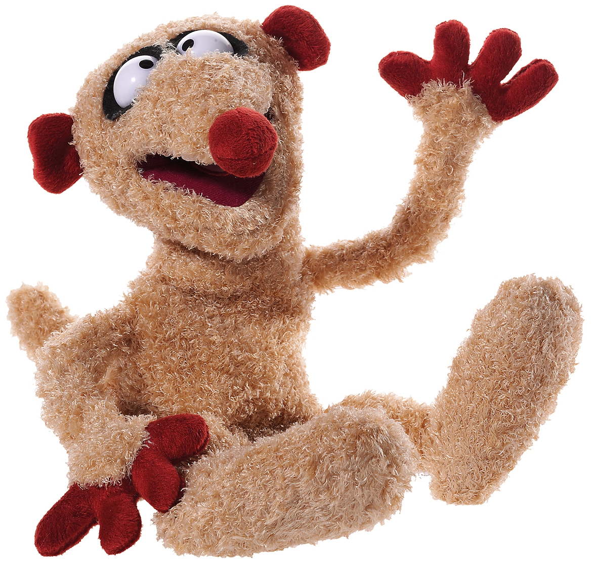 Heunec Henry vom bekannten Duo Jan & Henry als flauschige Handspielpuppe