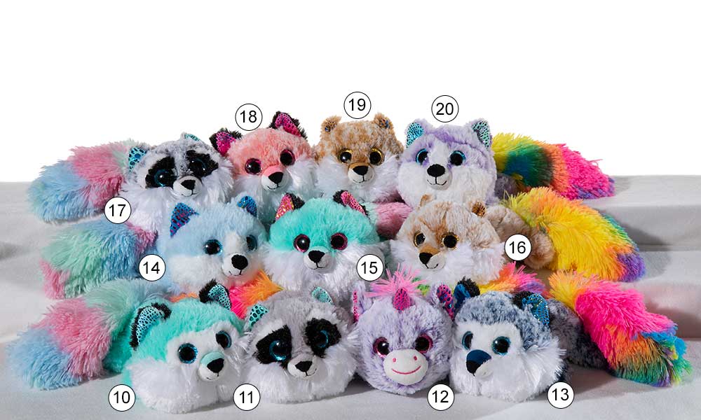 Heunec Mini Rainbow Buddies in der 15cm Ausführung