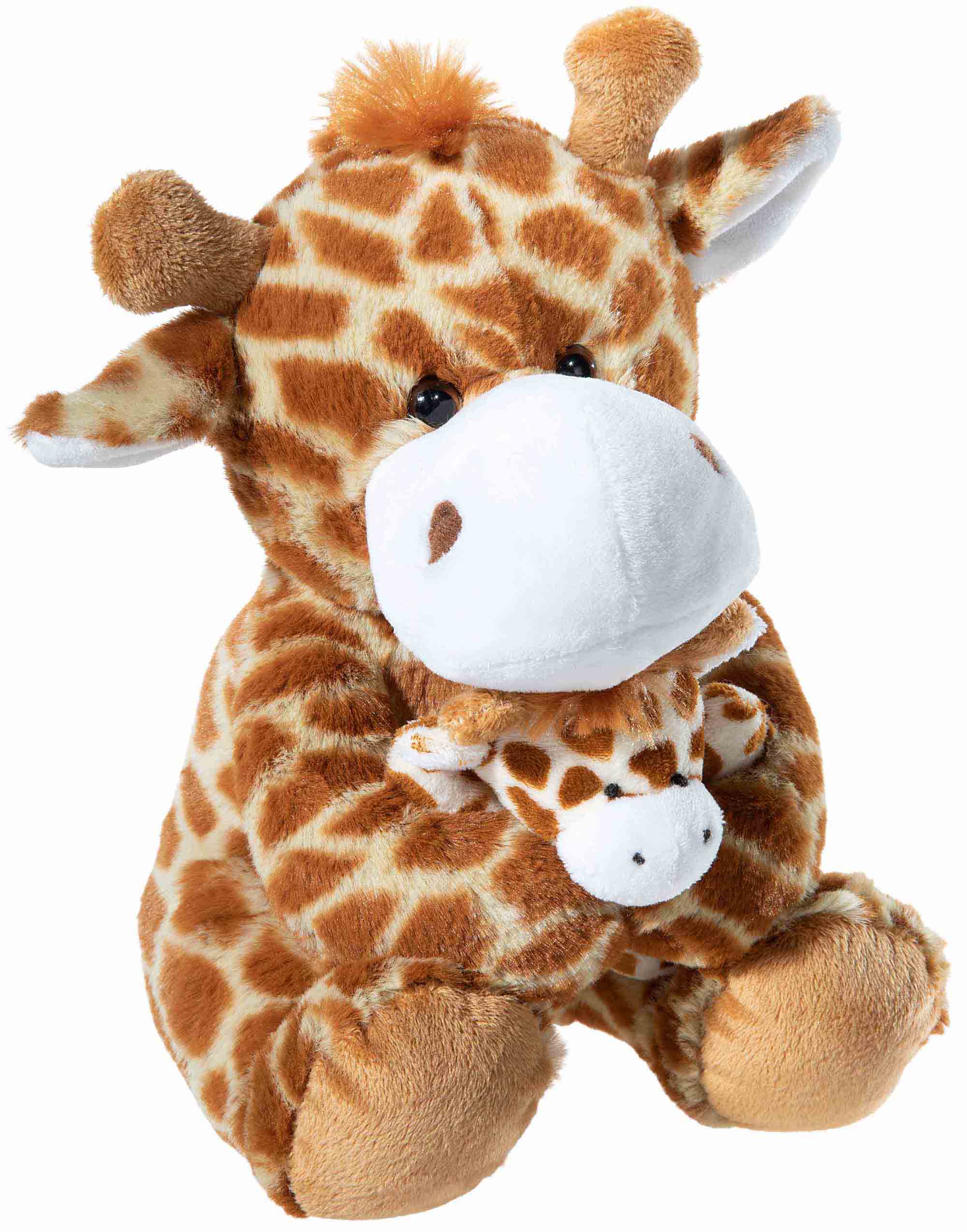 Heunec Giraffe mit Baby aus der Misanimo Serie in 25cm Größe