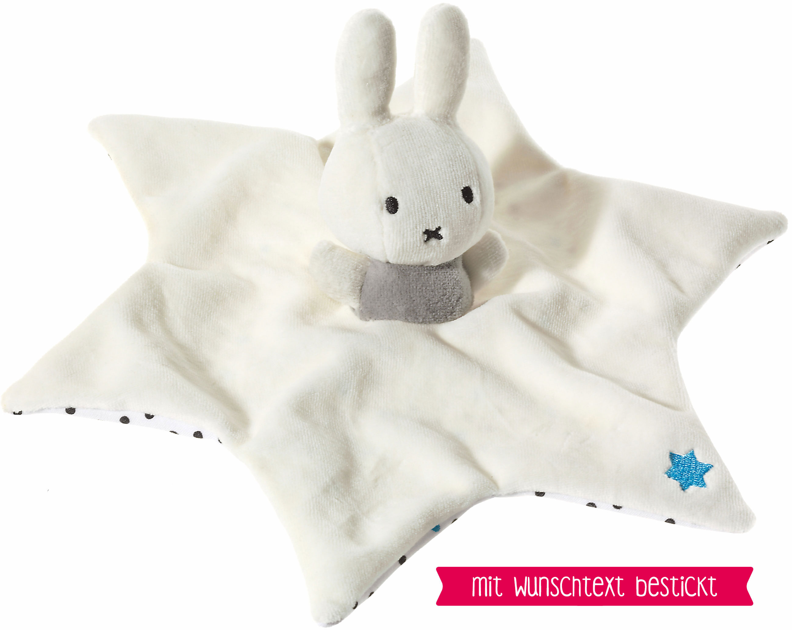 Miffy Schnuffeltuch individuell 23cm