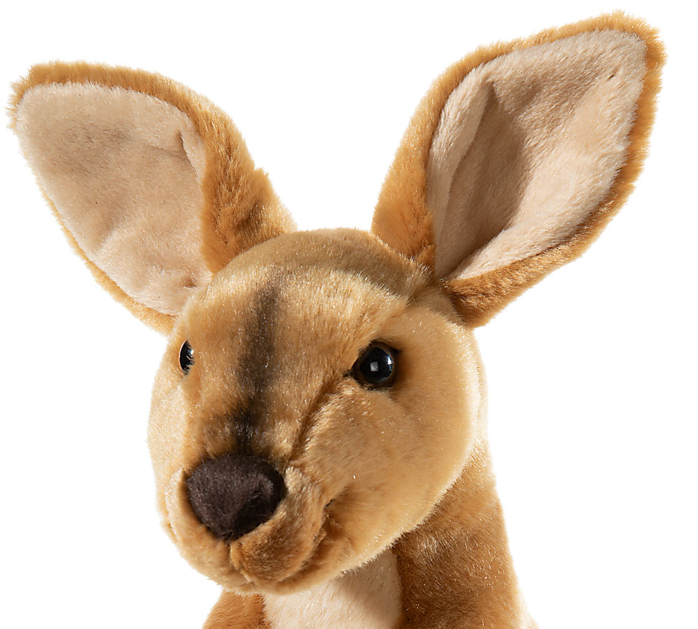 Heunec Känguru aus der Serie Bedrohte Tiere in 28cm - Kopf