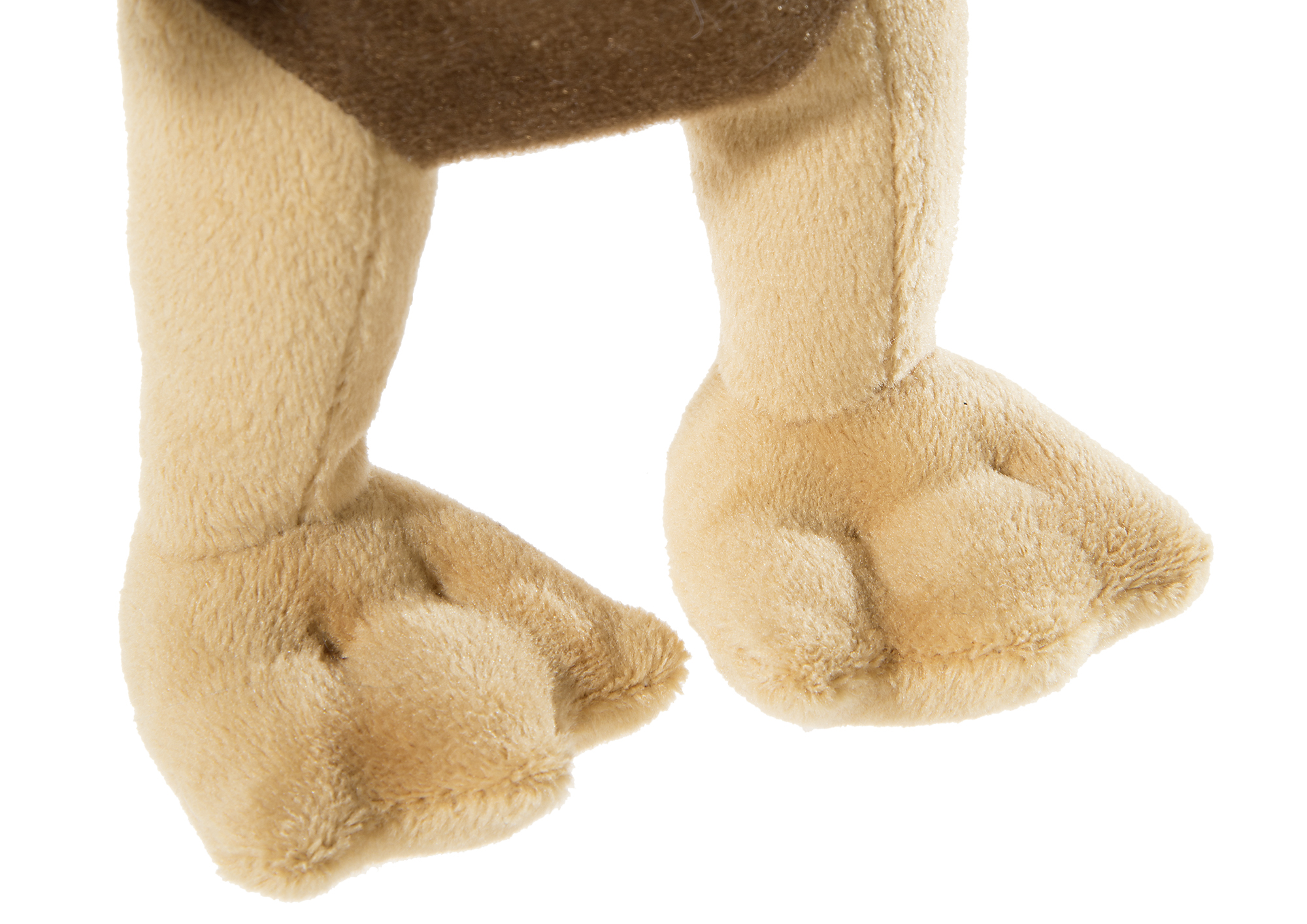 Plumps_Plueschfigur_30cm_646278_3 Heunec Plumps Plüschfigur aus der Sandmann Serie mit brauner Hose und blauen Haaren in 30cm Größe