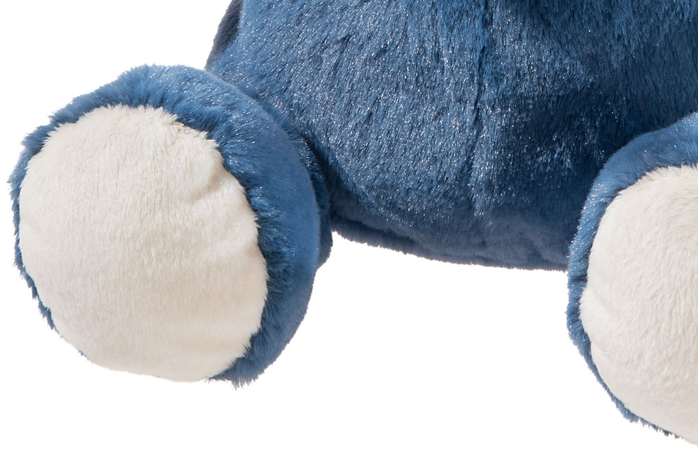 Heunec Hippo Nilpferd blau 40cm Größe - Fuß