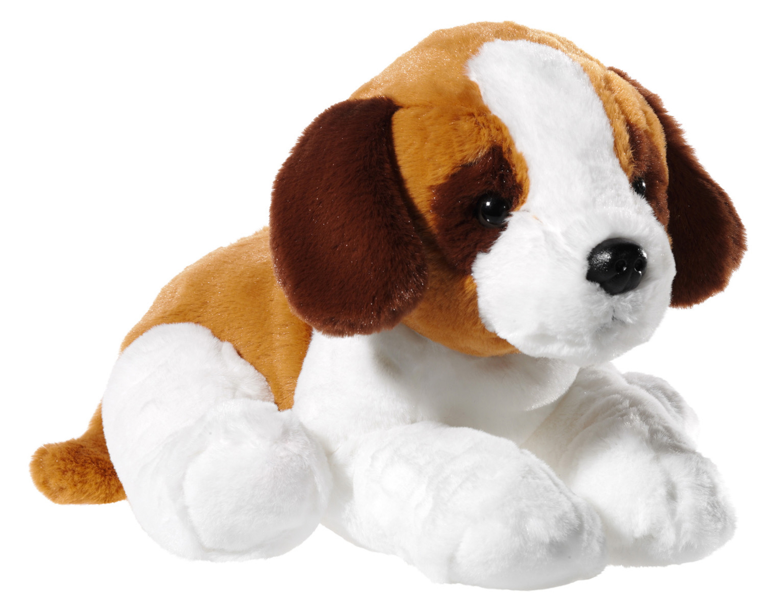 Misanimo_Bernhardiner_Hund_liegend_38cm_304376 Heunec liegender Bernhardiner aus der Misanimo Serie in 38cm Größe