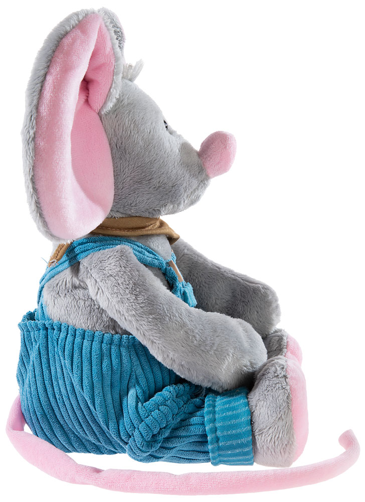Latzhosen-Gang_Maus_Kati_Kaese_35cm_335172_1 Kati Käse aus der Latzhosengang in der 35cm Ausführung - seitlich