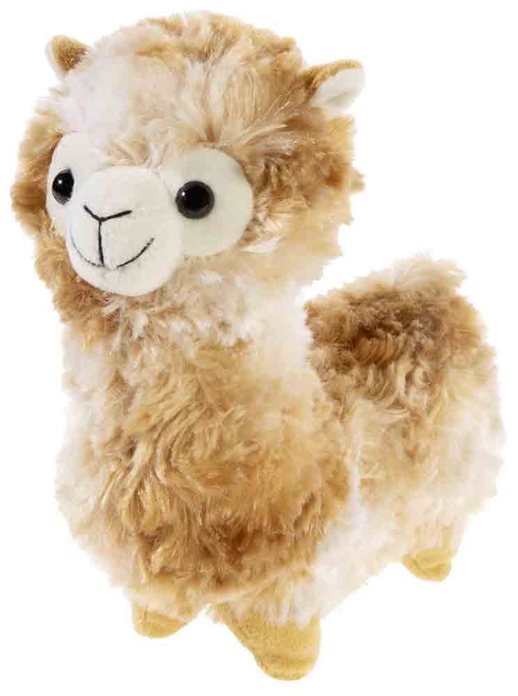Lama stehend karamell 18cm