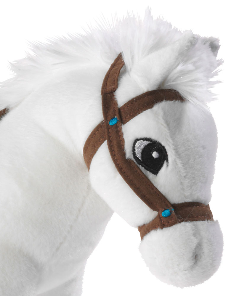 Bibi_Tina_Pferd_Sabrina_stehend_30cm_637573_2_1 Heunec Bibi und Tina Kuschelpferd Sabrina stehend - Sattel