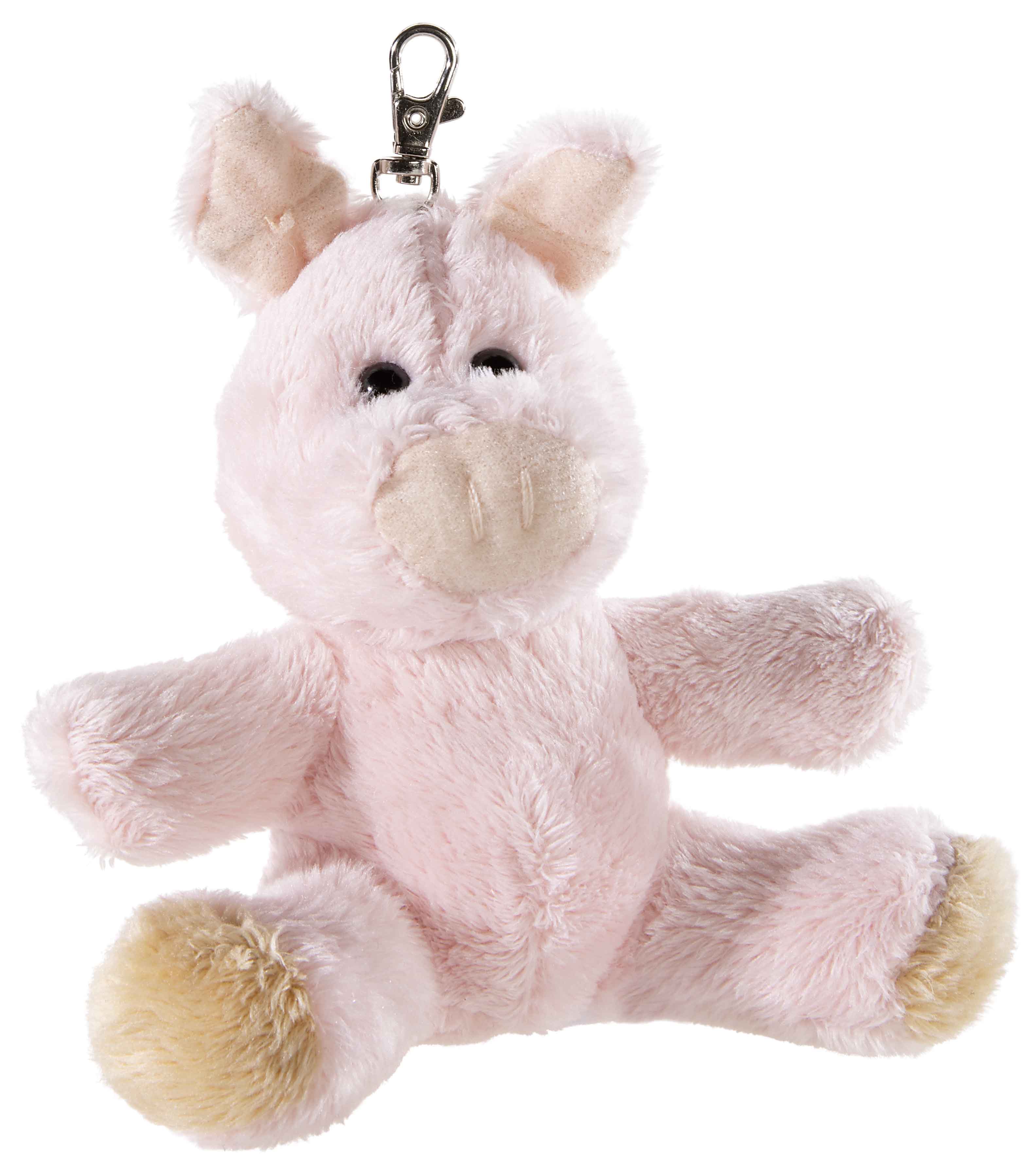 Besito Schwein Schlüsselanhänger 12cm Heunec Besito Schwein Schlüsselanhänger – 12 cm großes rosa Plüsch-Schwein, weiches Kuscheltier als Glücksbringer oder Geschenk