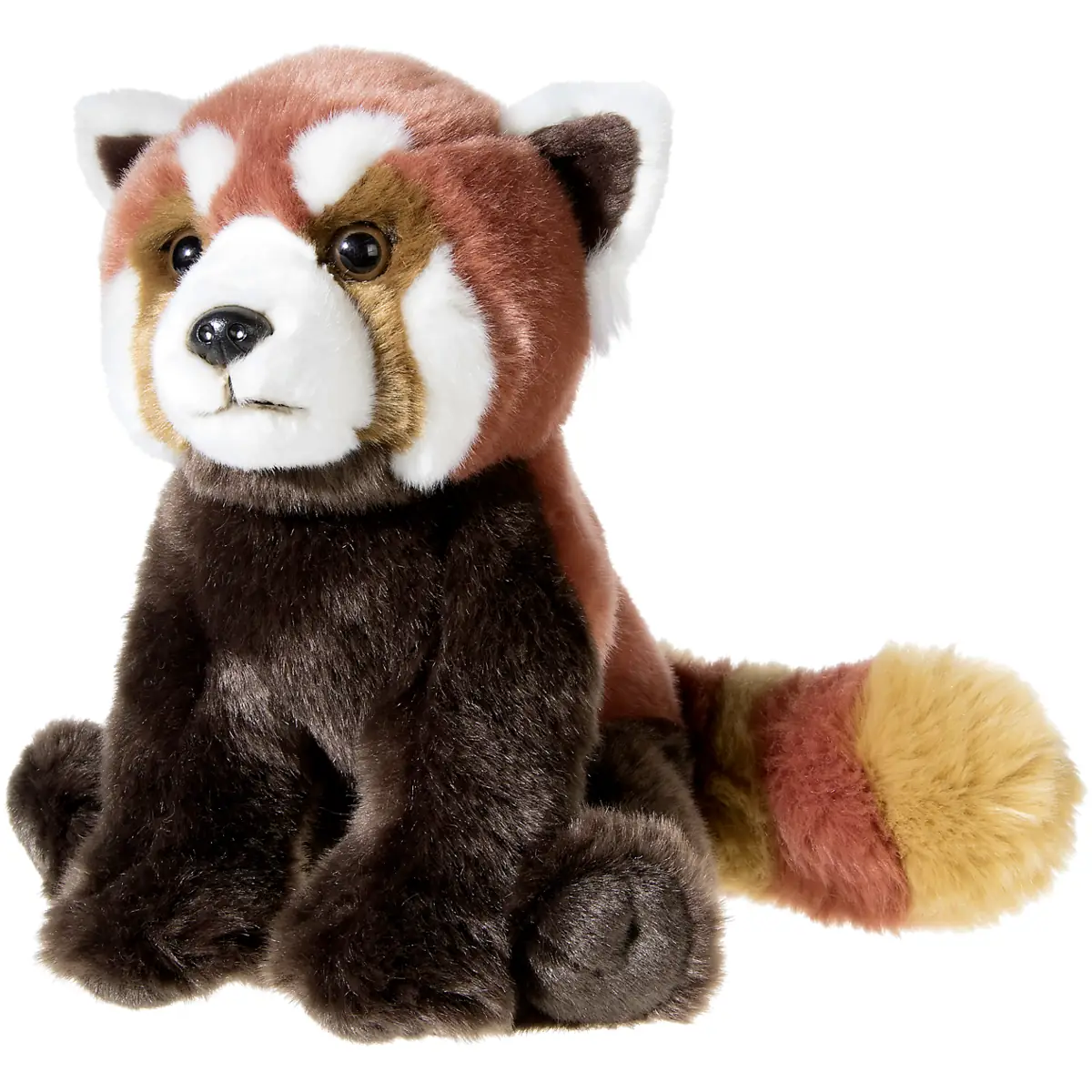 Heunec Roter Panda 30cm - Plüsch Panda aus rotem Plüschfell aus der bedrohte Tiere Serie