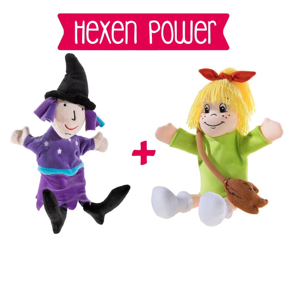 Hexen Power Bibi Blocksberg Handpuppen