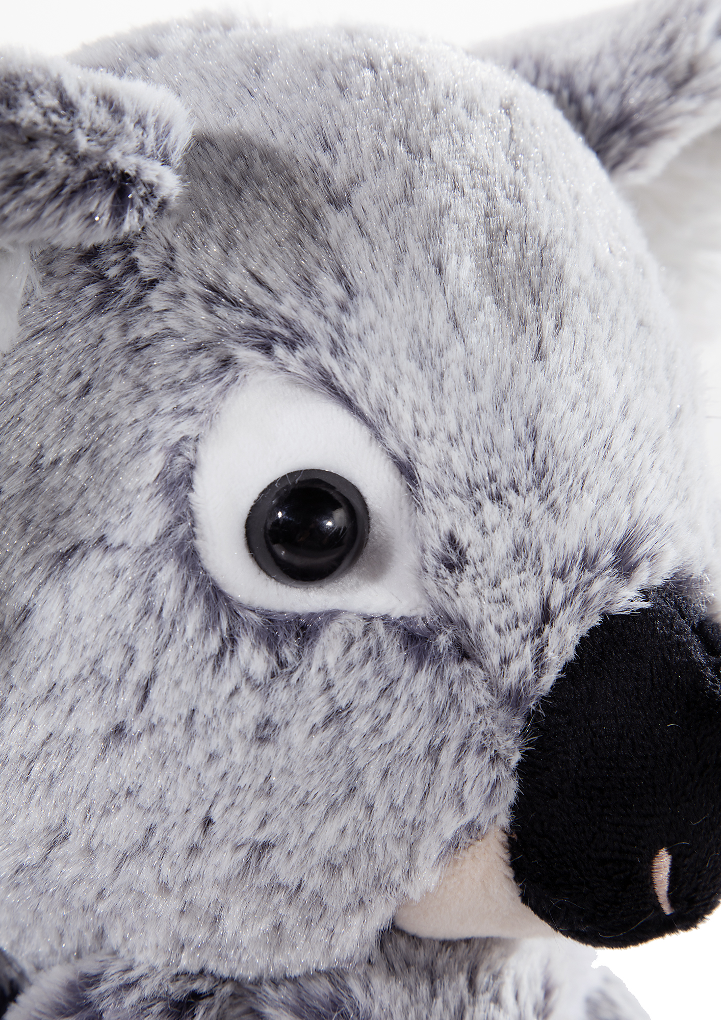 Heunec Koala Bär mit Kind aus der Misanimo Serie in 27cm Größe - Detailbild Augen