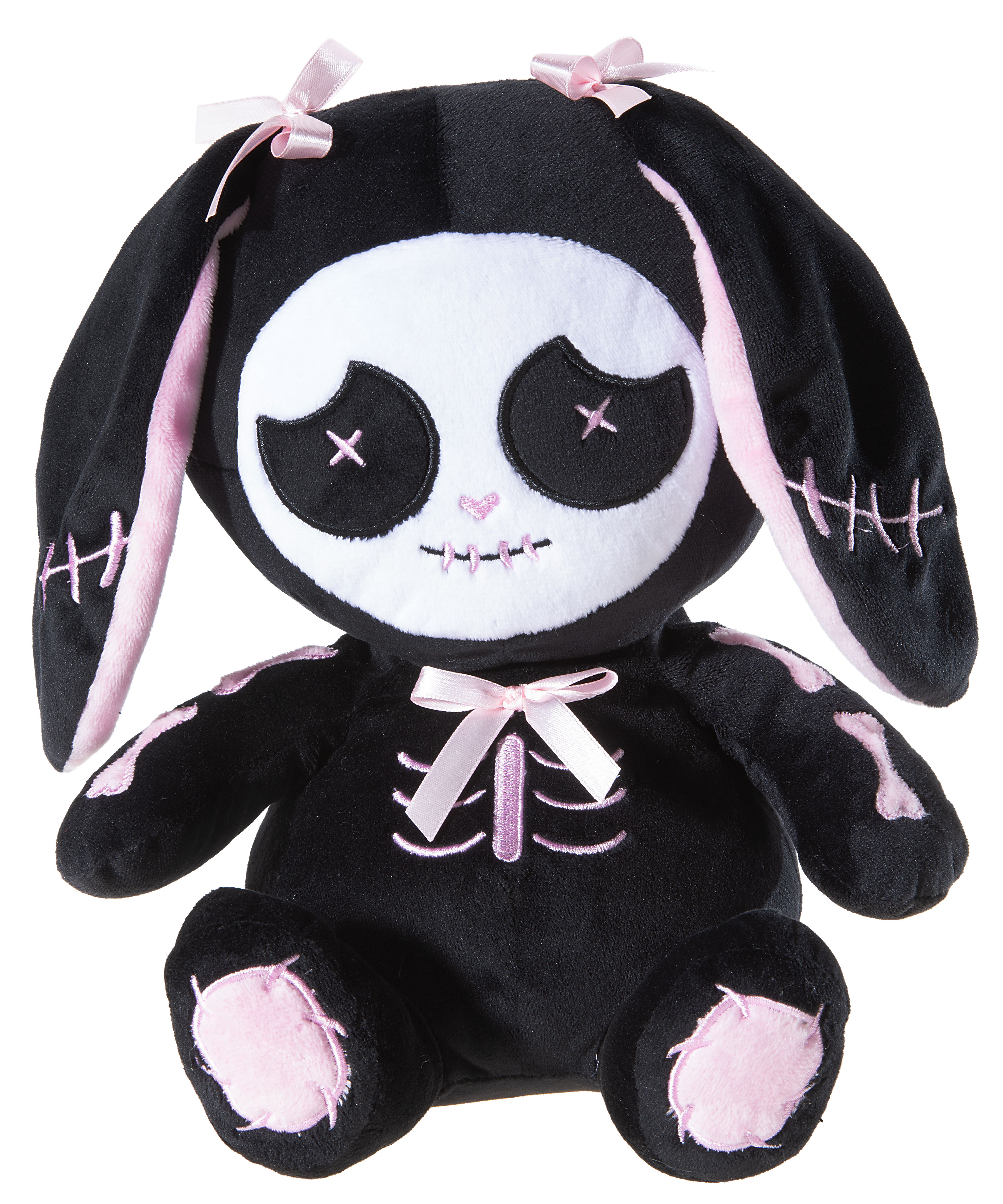Bunny "Tammy" 25cm - Plüschhase in „Día de los Muertos“- (Tag der Toten) Stil