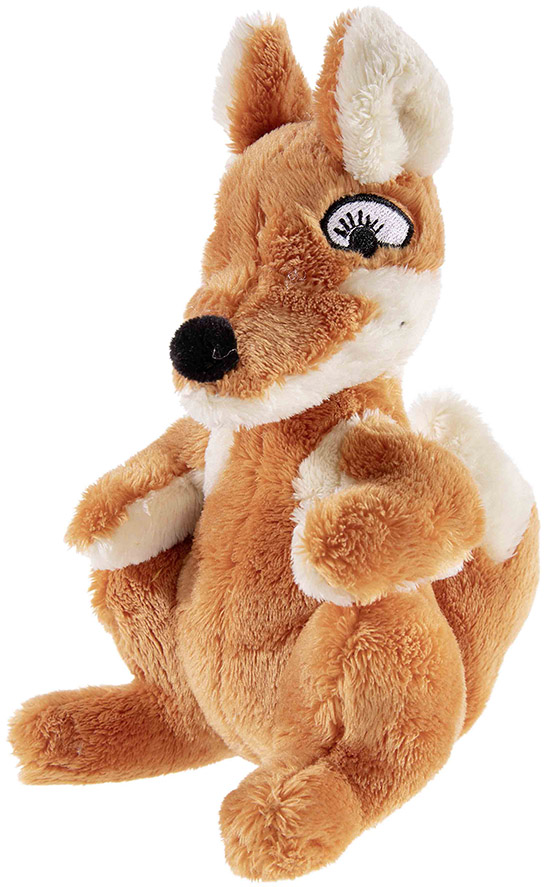 Ein plüschiges Fuchs Stofftier mit weichem Fell, ideal für Kinder zum Kuscheln