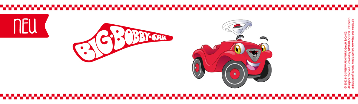 Heunec - BIG Bobby Car Plüsch Auto 27cm' kaufen - Spielwaren