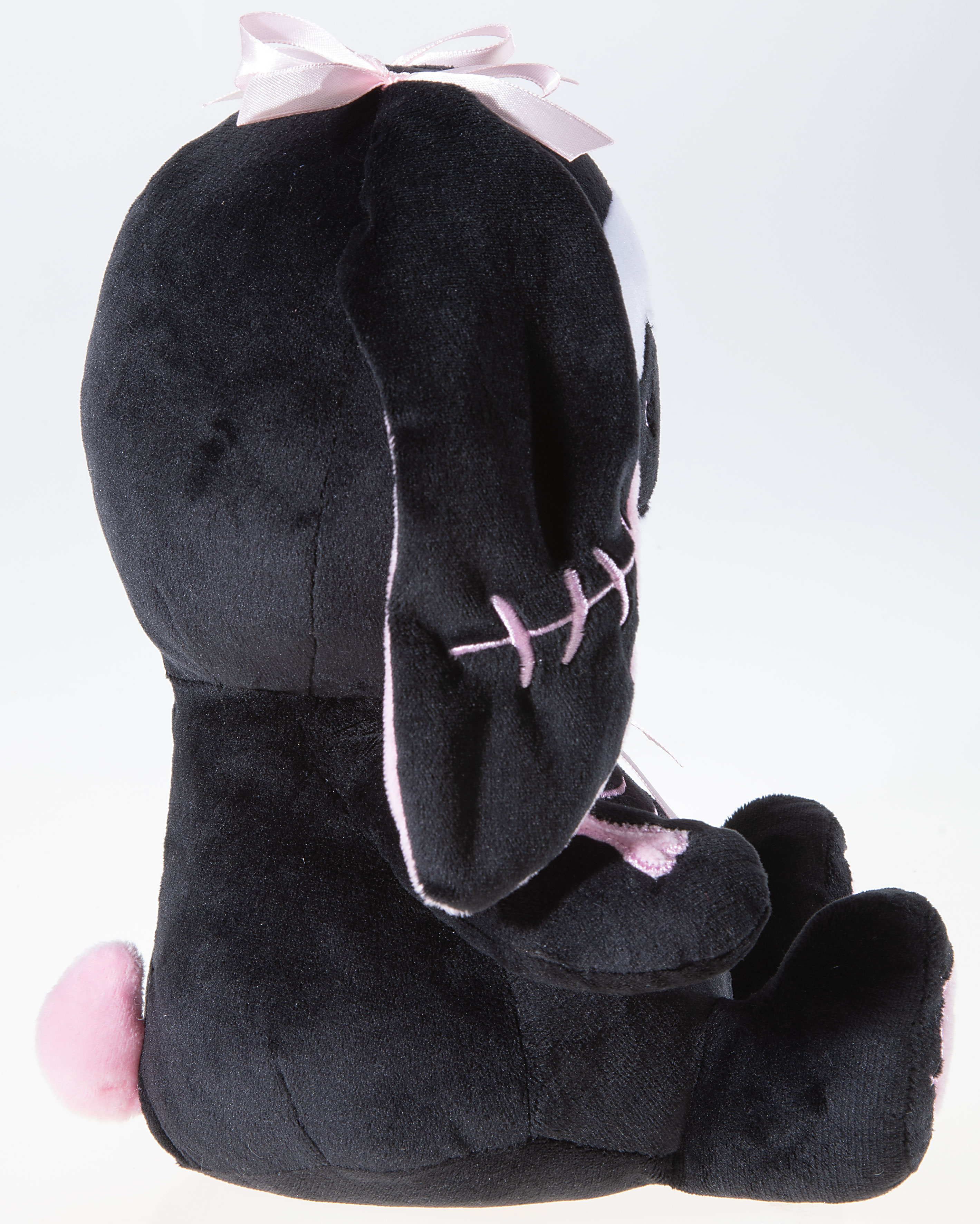 Bunny "Tammy" 25cm - Plüschhase in „Día de los Muertos“- (Tag der Toten) Stil - seitliche Ansicht