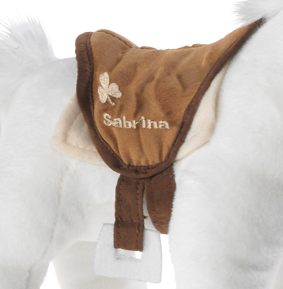 Bibi_Tina_Pferd_Sabrina_stehend_30cm_637573_1_1 Heunec Bibi und Tina Kuschelpferd Sabrina stehend - Sattel