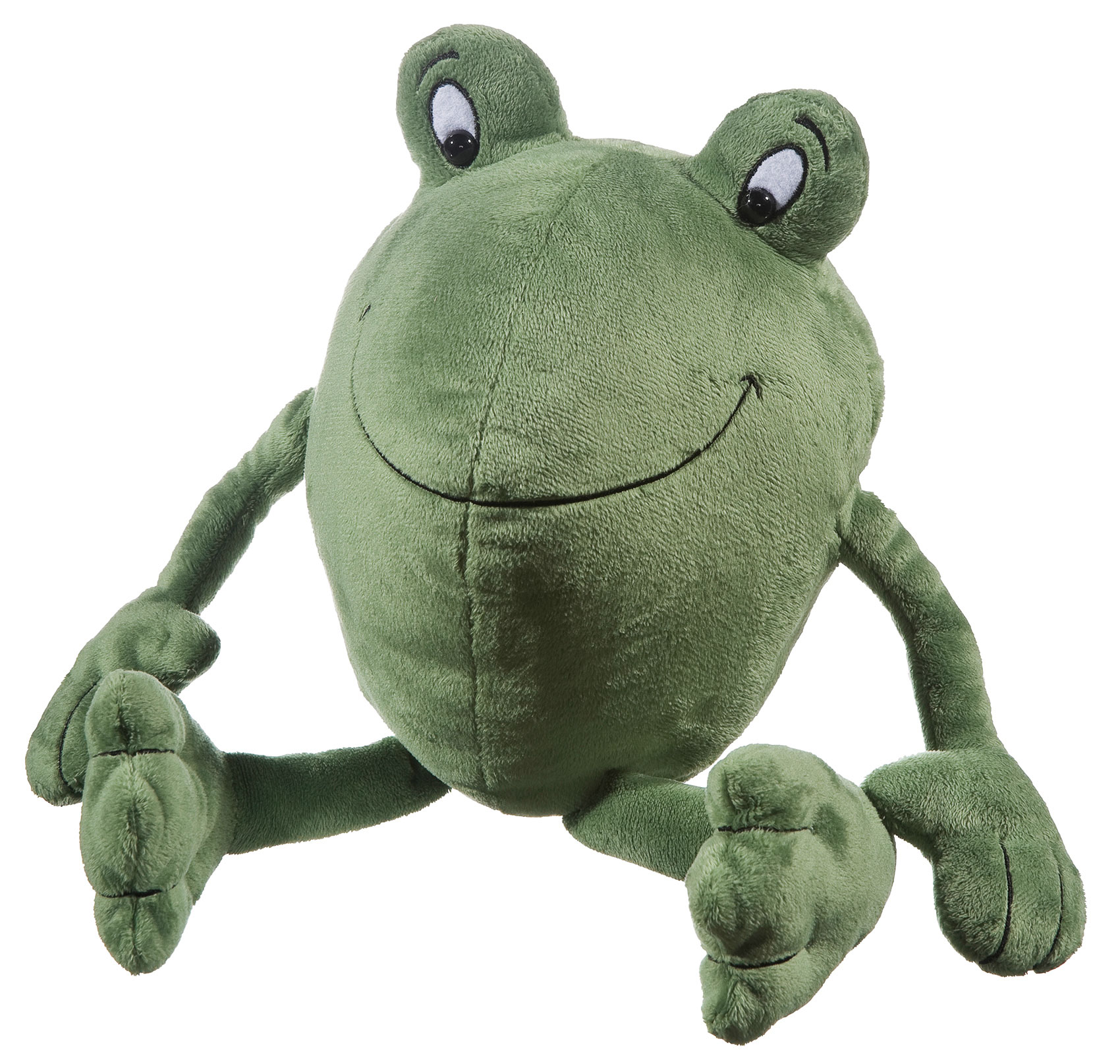 Heunec Günter Kastenfrosch aus der Serie Janosch als 25cm Plüschtier