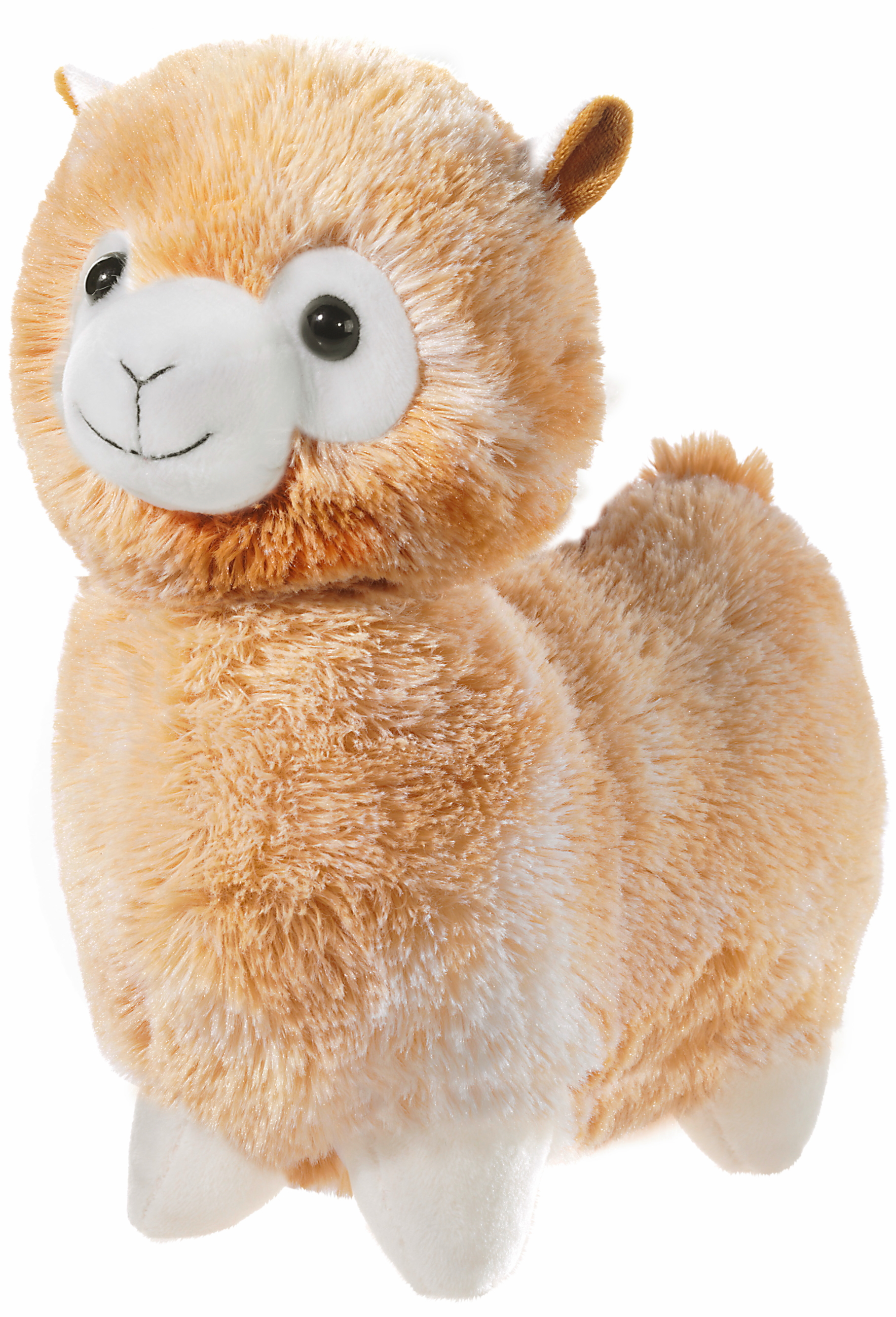 Plüsch-Alpaka Kuscheltier in Beige, ideal zum Kuscheln
