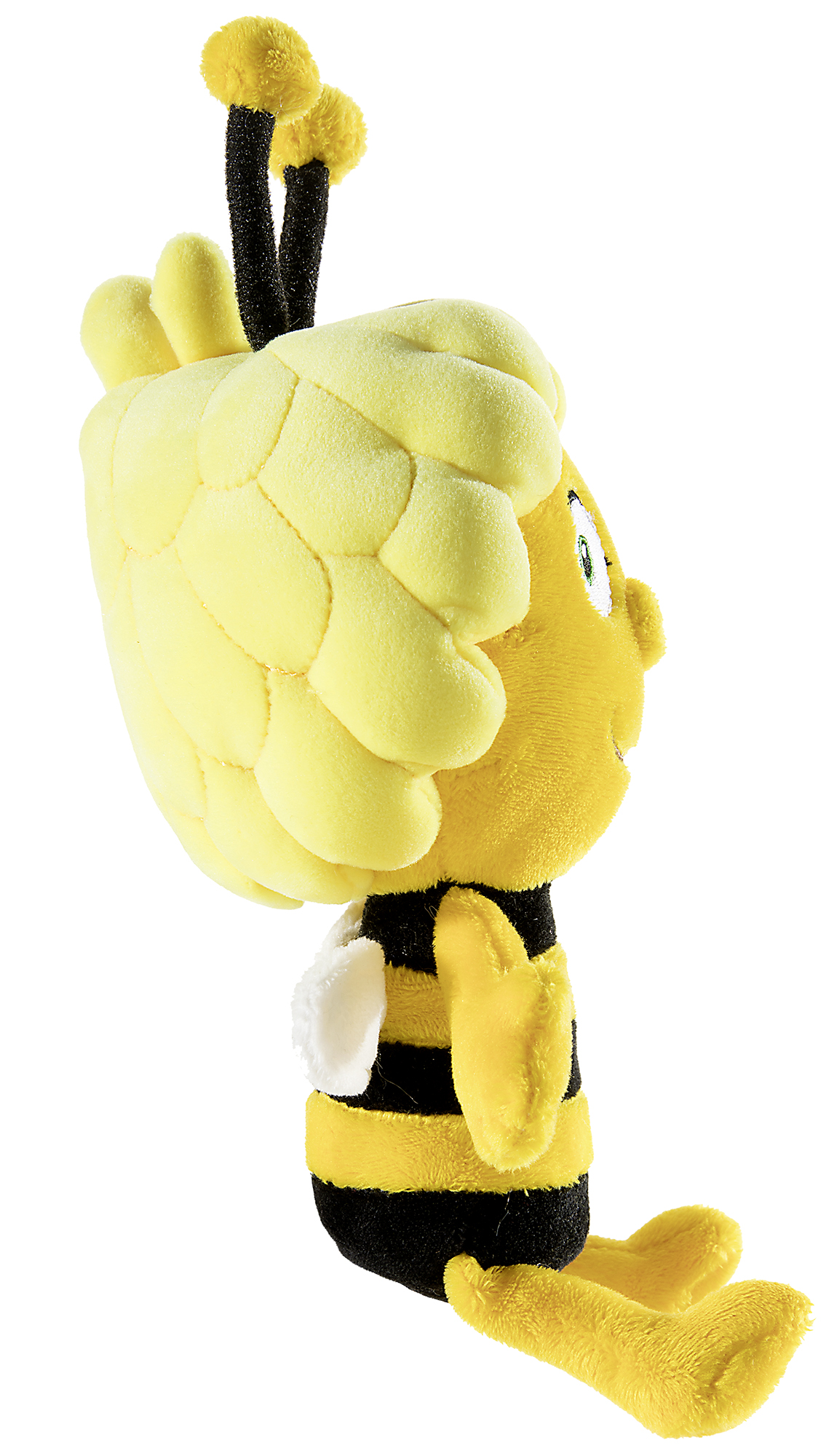 Biene Maja Plüschtier in 18cm Größe - Detailbild seitlich