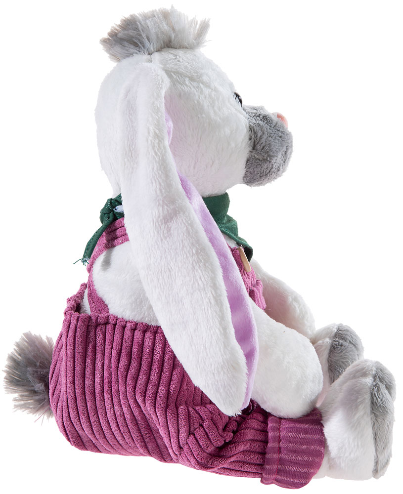 Latzhosen-Gang_Hase_Mara_Moehre_35cm_335370_1 Mara Möhre Hasendame aus der Latzhosengang in der 35cm Ausführung - seitlich