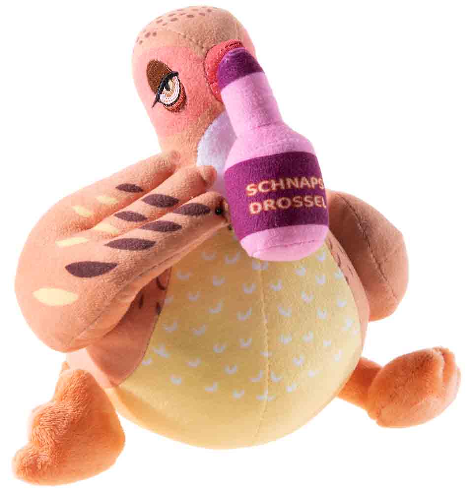 Schnapsdrossel Charaktier 18cm