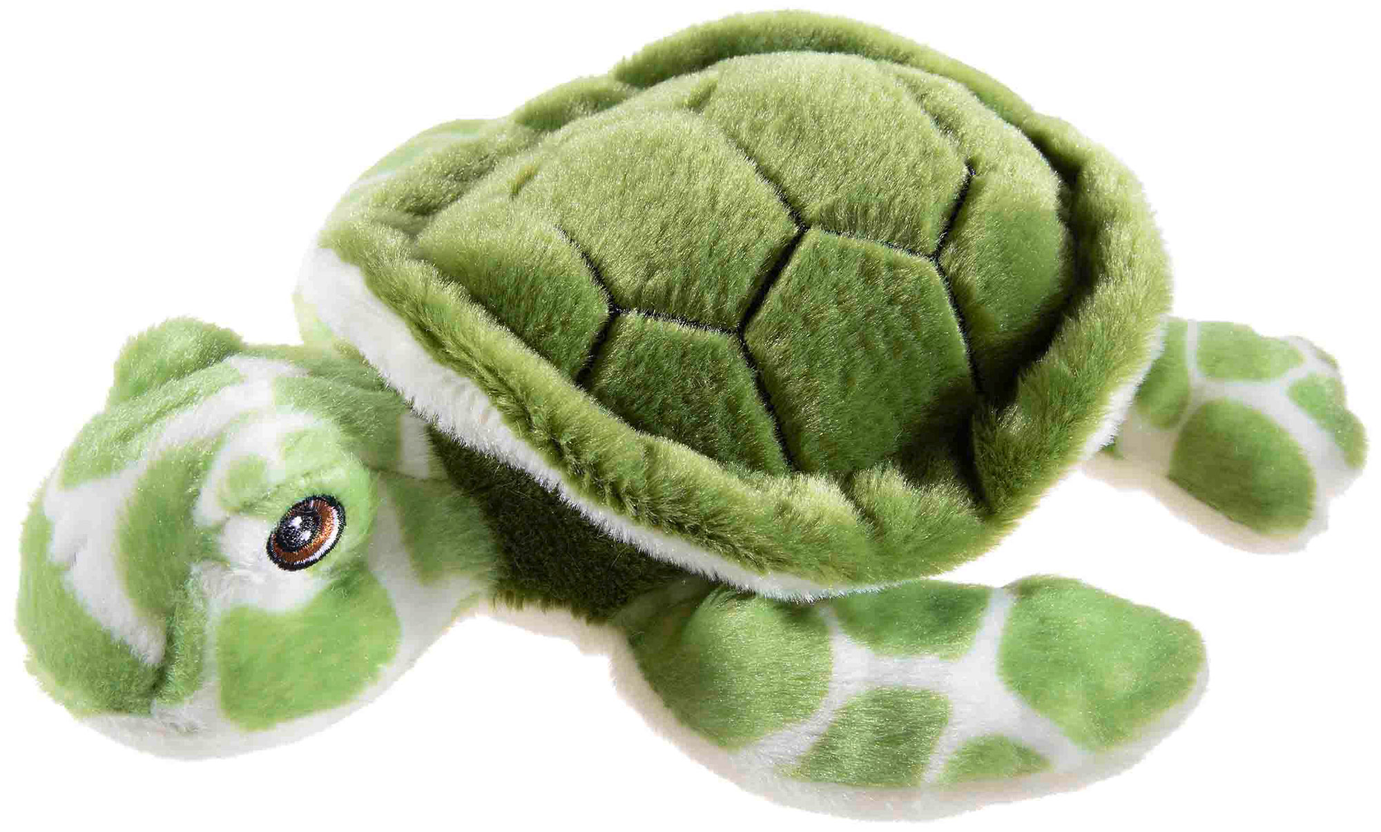 Plüschschildkröte Kuscheltier - Weich und liebenswert Weiche Plüschschildkröte mit grünem Panzer und freundlichem Gesicht, perfekt zum Kuscheln für Kinder.