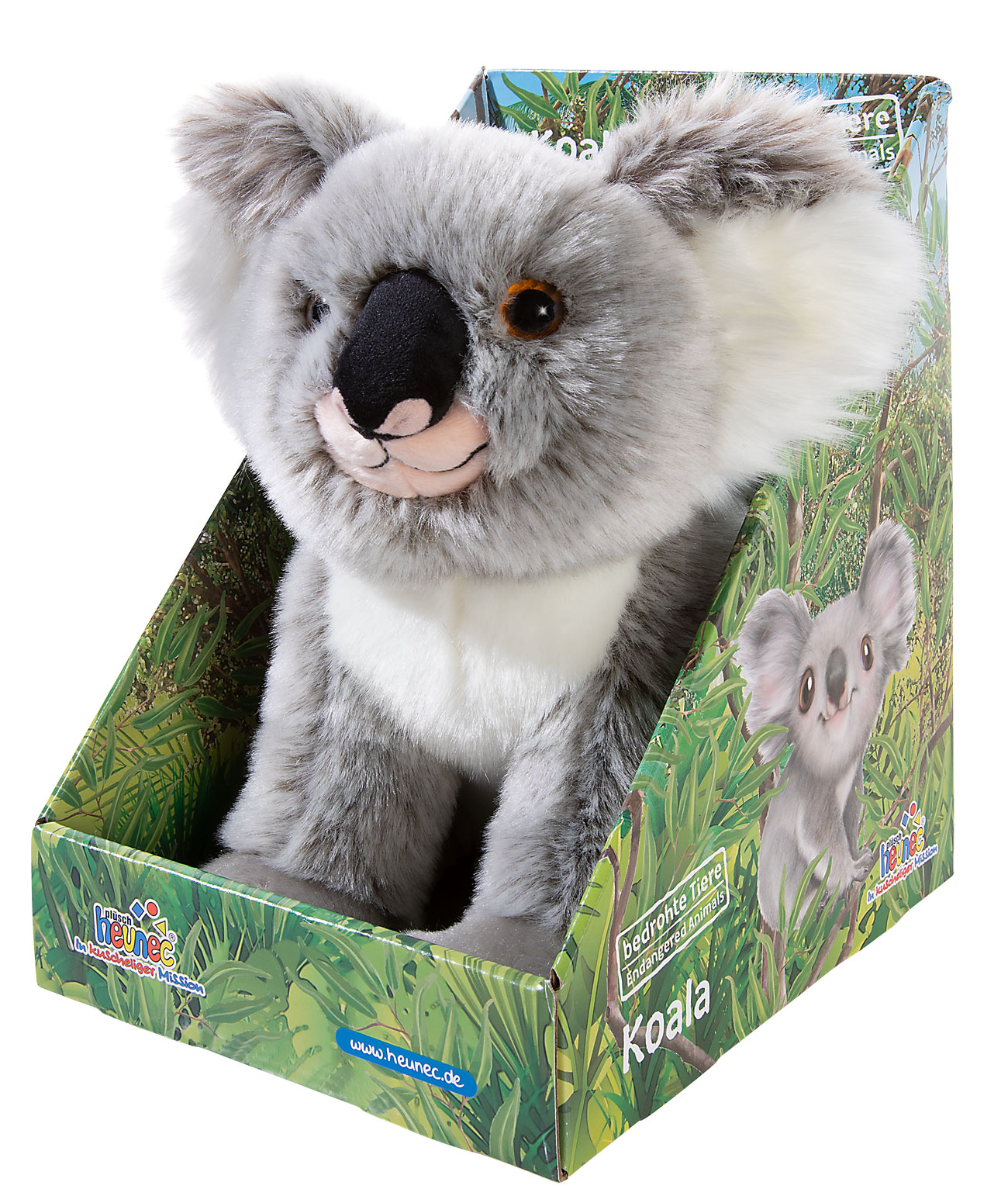 Heunec Koala Bär aus der Serie Bedrohte Tiere in 28cm mit Display