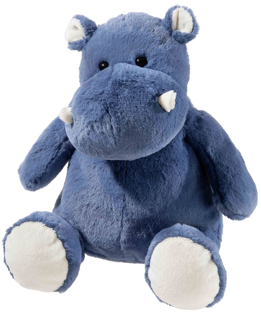 Heunec Hippo Nilpferd blau 40cm Größe