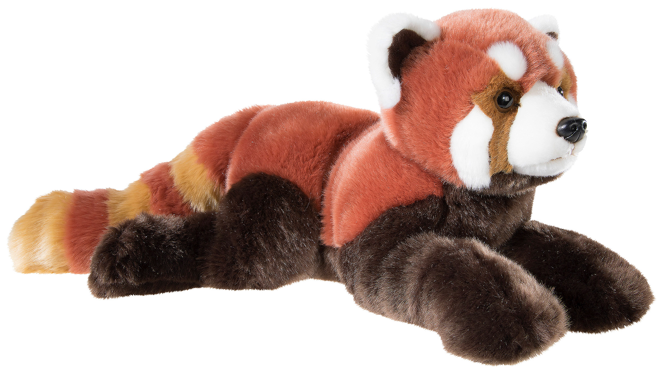 Heunec liegender, roter Panda aus der Misanimo Serie in 25cm Größe