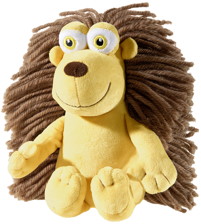 Kuschelweiches Plüsch-Löwe Kuscheltier mit brauner Mähne Plüsch-Löwe Kuscheltier in Gelb mit brauner Mähne und großen Augen